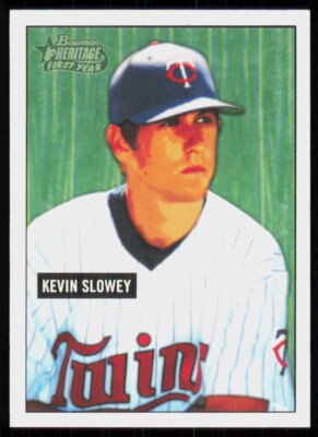 2005 Bowman Heritage First Year Kevin Slowey Rookie RC #254