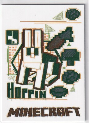 Panini Minecraft Time to Mine Trading Cards Karte Nr. 131 Sketch Card Hoppin