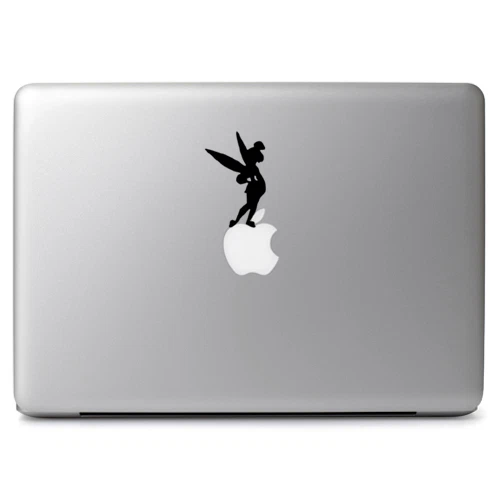 Tinkerbell Silhouette Decal for Trackpad Macbook Laptop Car Window smartphone - Image 3 of 4