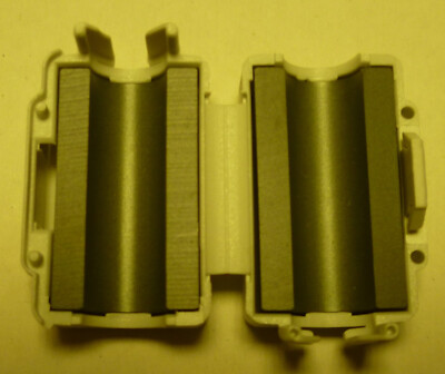 WUE 74272733 - Klappferrit 62Ohm @ 10MHz, Für Kabeldurchmesser 8 mm