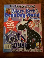 Mary Beth's Bean Bag World Monthly  TY Beanie Babies Magazine  November 2000