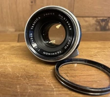 *Exc+5 : ” TOMIOKA " Made* Yashica Auto Yashinon 5cm 50mm F/2 Lens M42 From JPN