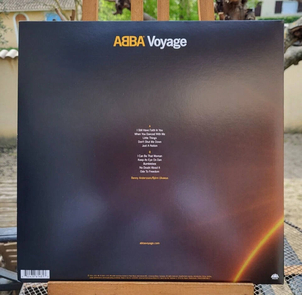 LP 33T  ABBA  Voyage / US & EU 2021 NEUF Non Scellé  Avec Poster + Carte Postale - Photo 3/4