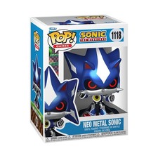 Funko Pop! Games: Sonic - Neo Metal Sonic - Metallic - Sonic the Hedgehog - Coll