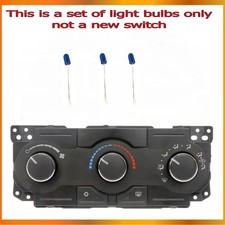 2005-2010 Dodge Chrysler And Jeep Climate Control Hvac Light Bulbs 2005-2010 Dodge Chrysler And Jeep Climate Control Hvac Light Bulbs