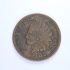 1902 Indian Head Cent Extremely Fine XF