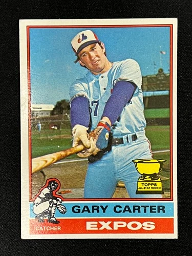 1976 Topps #441 Gary Carter Gold Cup - EX