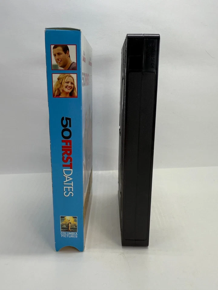 50 First Dates Adam Sandler Drew Barrymore VHS Tape **Buy 2 Get 3rd Free** - Image 4 of 4