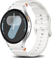 Soft Silicone Strap Compatible with Samsung Galaxy Watch 7 40mm 44mm
