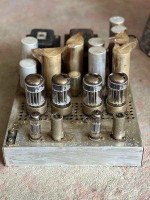 DIY OTL Tube Power Amplifier POWERS UP ON VARIAC. READ. UNTESTED 6080 6au6 12bh7