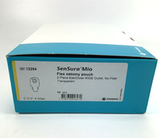10 Coloplast 12284 SenSura Mio Flex 2-PC Drainable Pouches 2-3/4" Expires 2027
