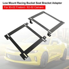 2 Low Mount Racing Seat Bracket For 82-02 Chevy Camaro 93-02 Pontiac Firebird 2 Low Mount Racing Seat Bracket For 82-02 Chevy Camaro 93-02 Pontiac Firebird