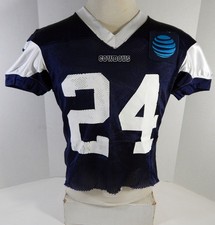 2018 Dallas Cowboys Chidobe Awuzie #24 Game Issued Navy Practice Jersey 46 626
