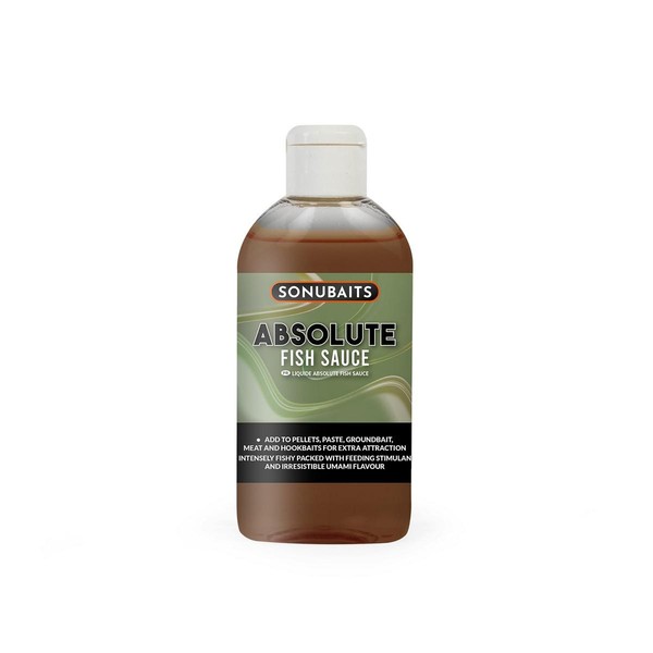 Sonubaits Absolute Fish Sauce Lockstoff Karpfen Schleie Brasse Ansitzangeln-image