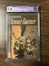 Weird Science-Fantasy #29 CGC 1.8 RESTORED last Pre Code Classic Frazetta Cover