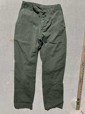 VTG OG-107 Wind Resistant Rip Stop Poplin 69 Cargo Pants Tropical Vietnam 28x29