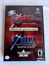 GameCube Legend of Zelda Ocarina of Time Master Quest Nintendo GameCube