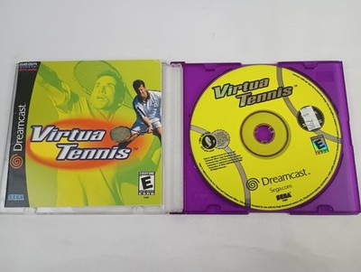 Sega Dreamcast Virtua Tennis 2000 Disc And Manual Only