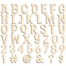 168 Pcs Wooden Letters 1 Inch for Crafts with 1 inch-168 pcs, 1 pcs