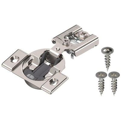 Blum Compact BLUMOTION Hinge (10 Kits), 1/2'' Overlay, 105° Opening Angle, S