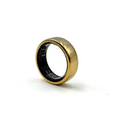 Oura Ring Gen 3 Horizon - Titanium - Size 11 - Gold - HEAVILY SCRATCHED