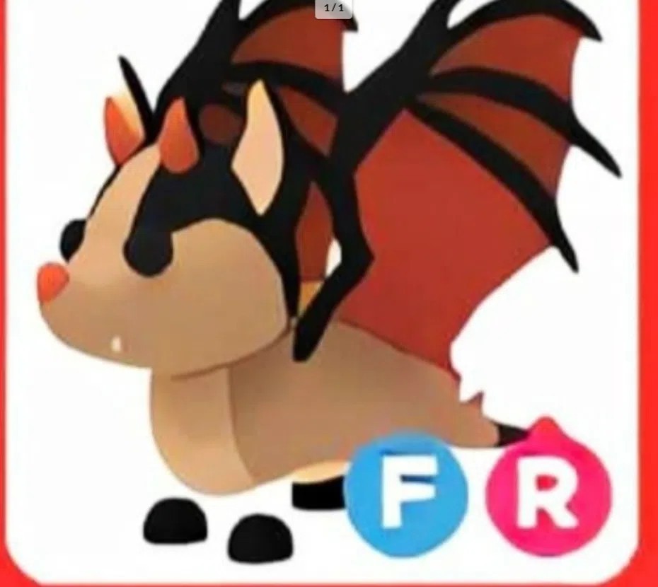 Adopt Me! Fly Ride Bat Dragon Virtual Pet Game - Roblox (Fast Delivery)
