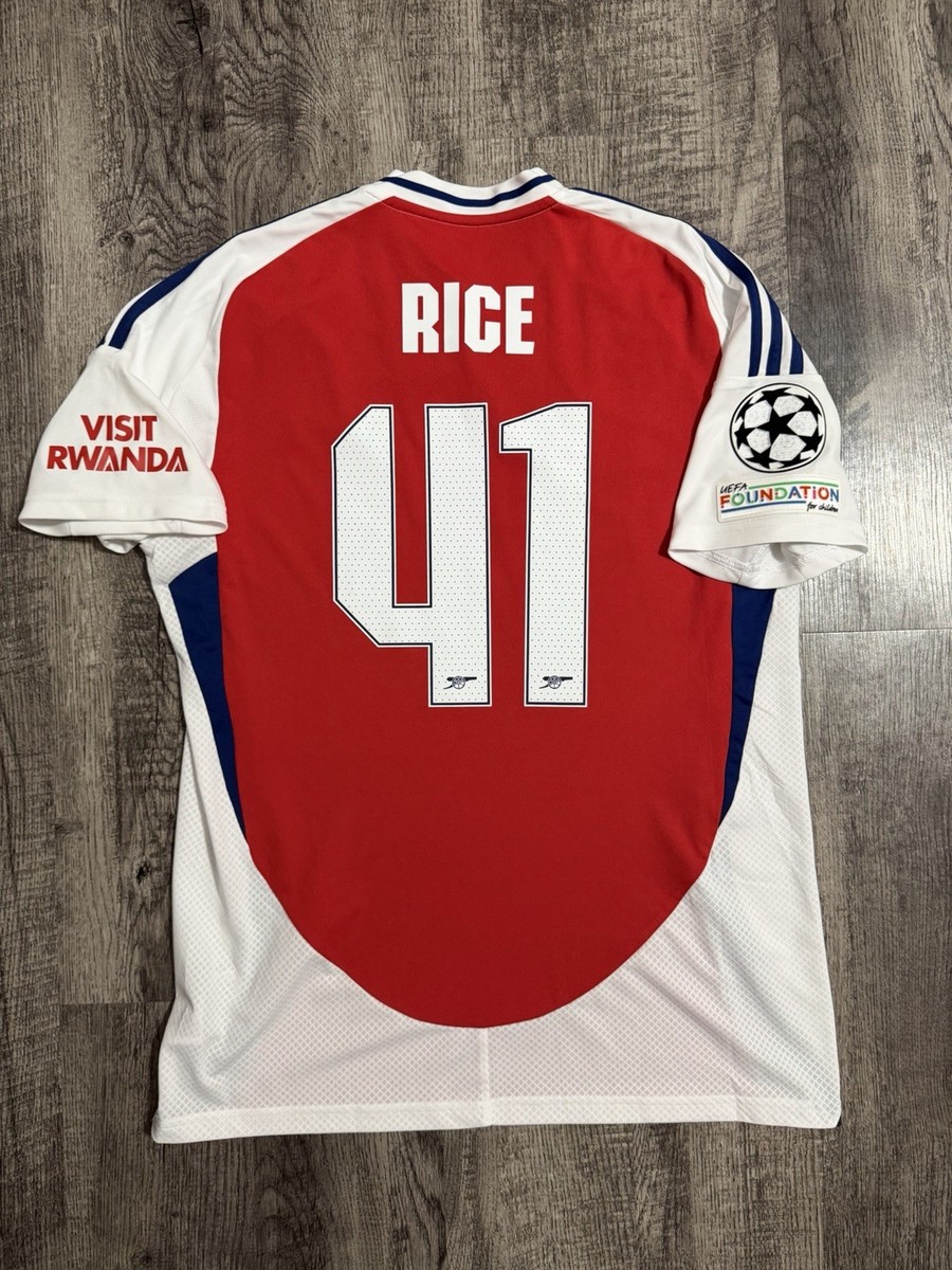 アーセナル レプリカユニフォーム ライス Declan Rice adidas Declan Rice Arsenal Adidas 24/25 Jersey Men's Size Large IT6141 | eBay