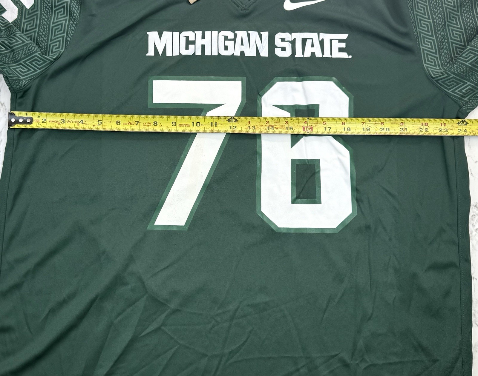 Nike Michigan State Spartans Andy Hartman #76 Jersey Men’s XL NWT thumbnail 2