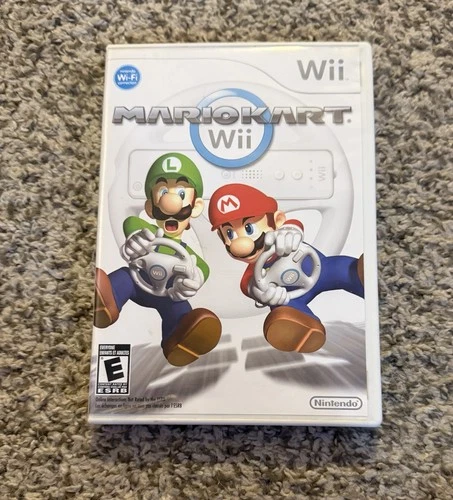 Nintendo Mario Kart Wii (Nintendo, 2008) W/Manual
