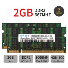 4GB 2X 2GB Kit Acer Aspire 4710 5532 5536 5570 5600 5610 6920 9300 Memory