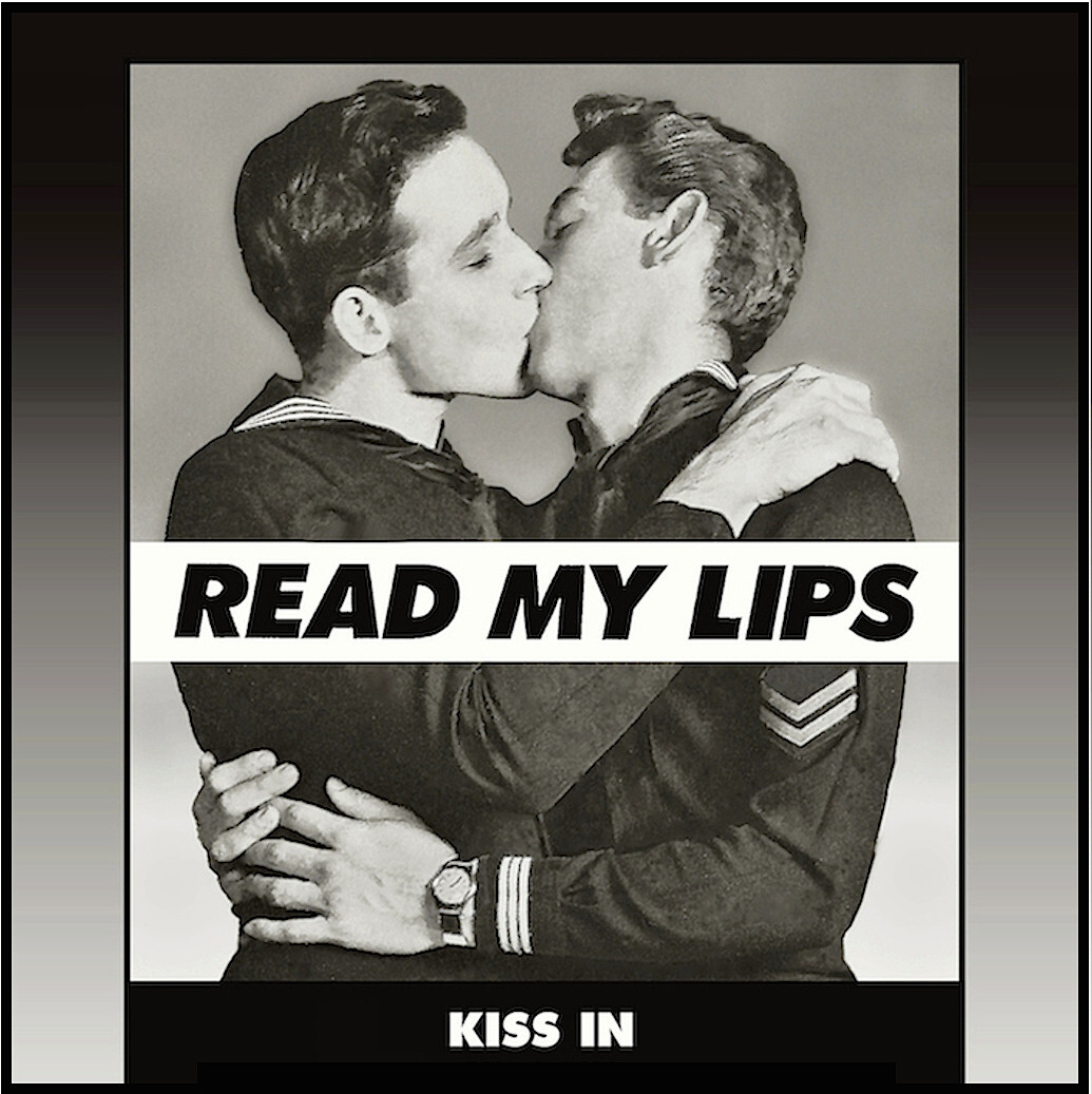  Man 「KISS IN MY LIPS」 KISS IN • READ MY LIPS • Rare 18x24” Version Of The 1988