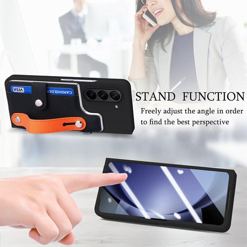 For Samsung Galaxy Z Fold 7/ 6 Leather Wallet Case Stand Screen Protector Cover - Picture 4 of 94