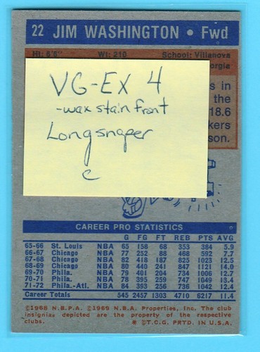 1972-73 TOPPS BASKETBALL CARD SINGLES COMPLETE YOUR SET U-PICK UPDATED 8/28 - Picture 39 of 351