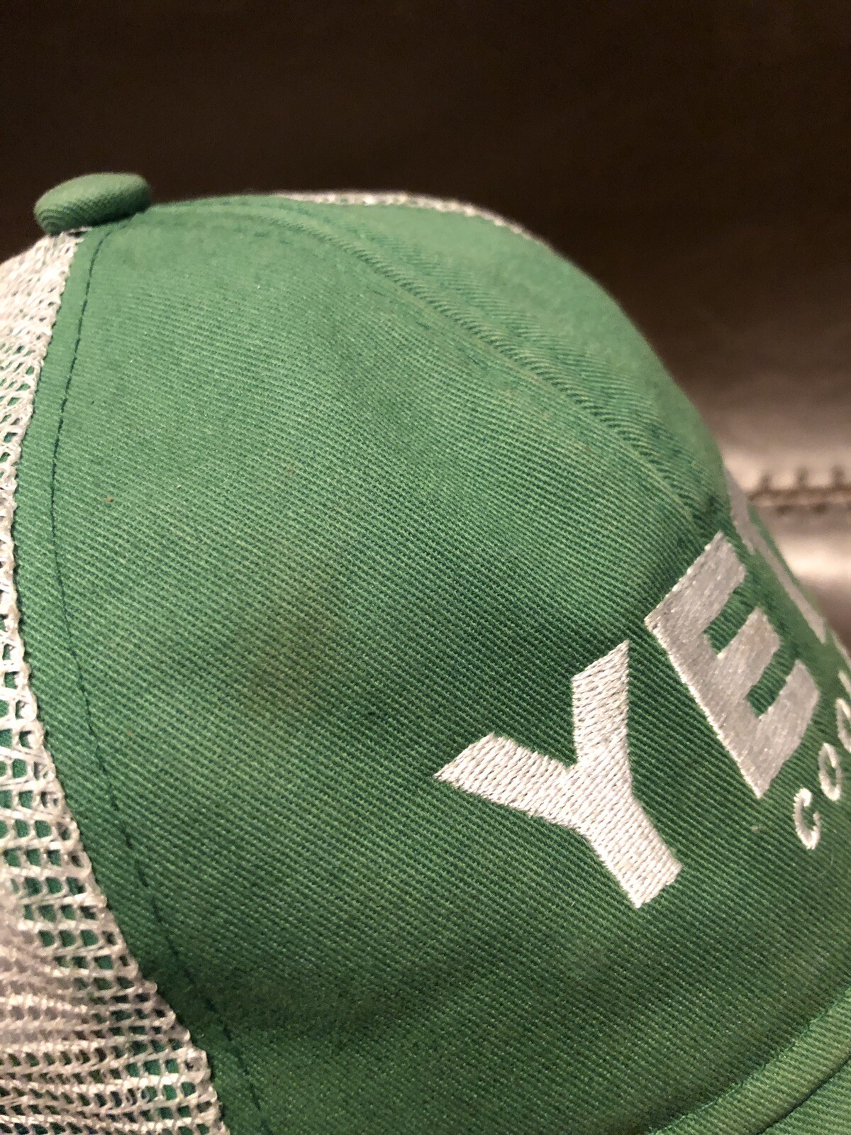 Yeti Coolers Green White Adjustable Snapback Trucker … Gem