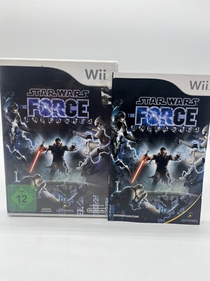 Nintendo Wii Star Wars The Force Unleashed - mit OVP - (mit Anleitung)