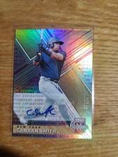 2019 Elite Extra Edition Aspirations Purple /100 Canaan Smith-Njigba Smith Auto