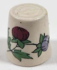 Vintage Porcelain Flower Buds/Floral Thimble