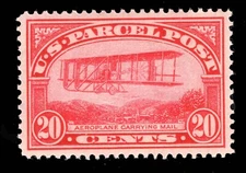 MOMEN: US #Q8 PARCEL POST MINT OG NH PSE GRADED CERT XF-SUP 95 LOT #92349*