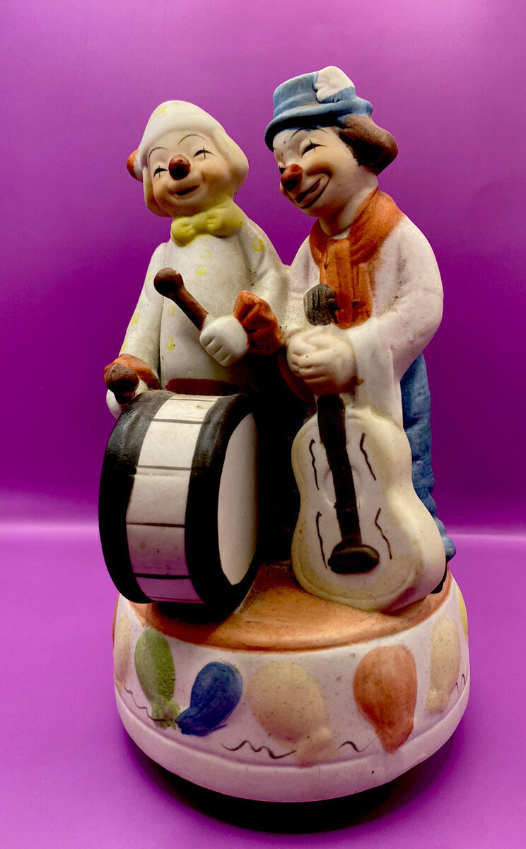 Send in the clowns” vintage Porcelain Music Box From price Send in the clowns” vintage Porcelain Music Box From price