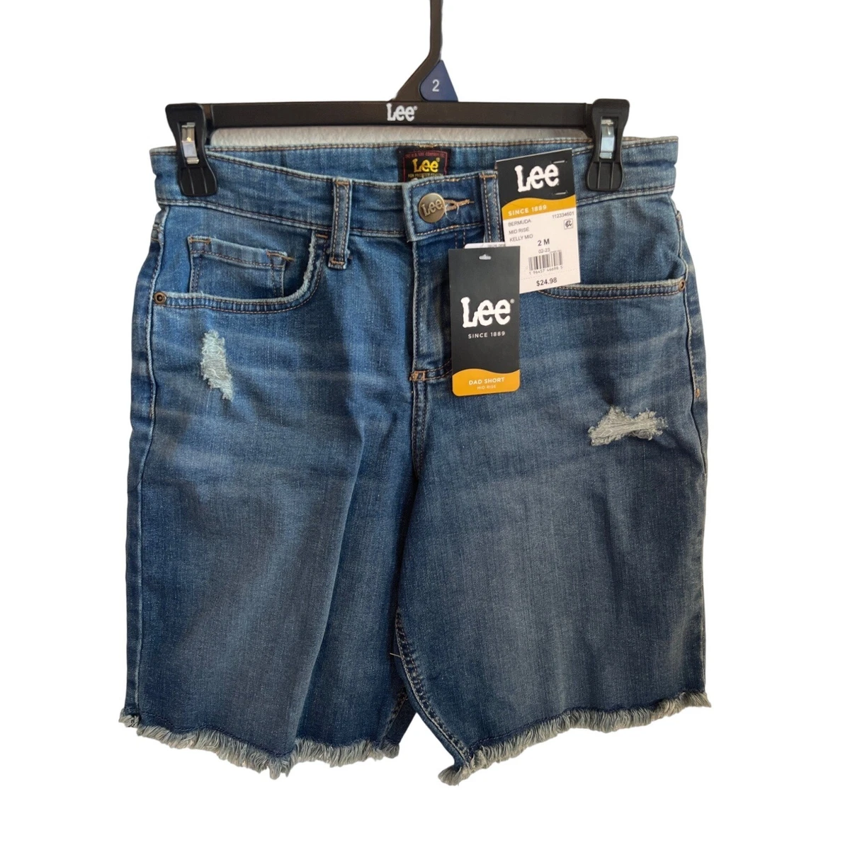 Lee denim 2025 shorts womens