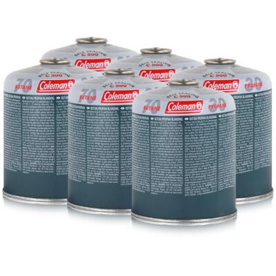 Coleman C500 Gaskartusche 6x440g - Schraubkartusche (1er Pack)