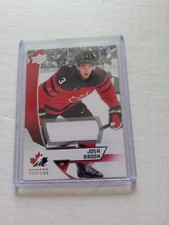 2019 Upper Deck Team Canada Juniors Josh Brook Jersey Rookie #32