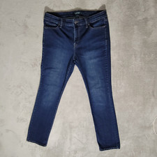 LRL Lauren Ralph Lauren Womens Premier Straight Jeans Blue Sz 8