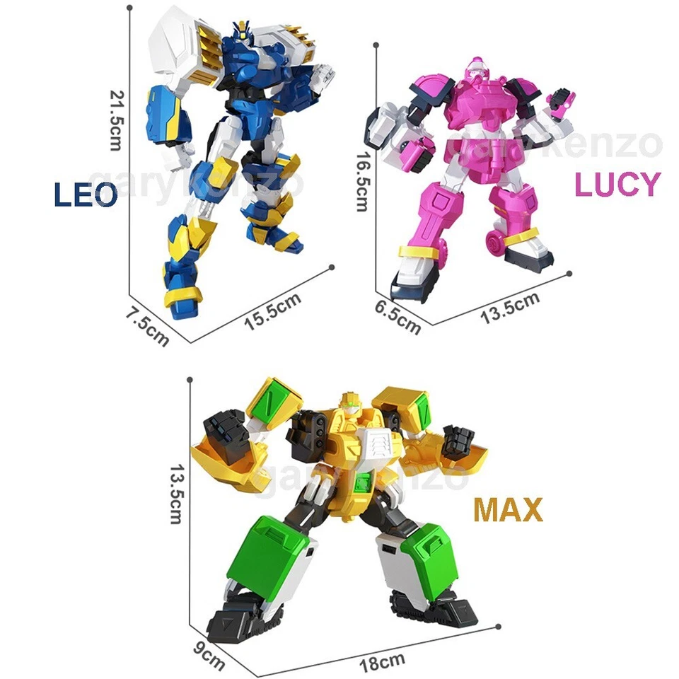 Miniforce Super Dino Power 2 SUPER TYRAKING T-Rex Dinosaur Robot Figure Toys - Image 3 of 4