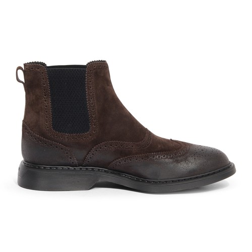 I0030 beatles uomo HOGAN H576 CHELSEA man vintage effect boots - Picture 2 of 4