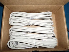 Cat 6 5/PK, 10ft Snagless Boot Shielded STP Network Patch Cables, Grey-PVC