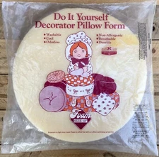 Amxco American Excelsior Company DIY Decorative Pillow Form Vintage New