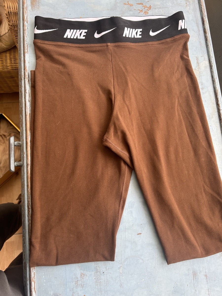 brown nike leggings