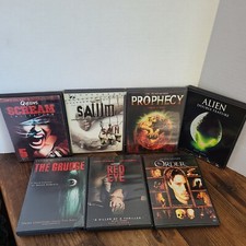 Horror DVD Lot Of 7, Queens of Scream, Sawm, Prophecy, Alien, The Grudge, Red