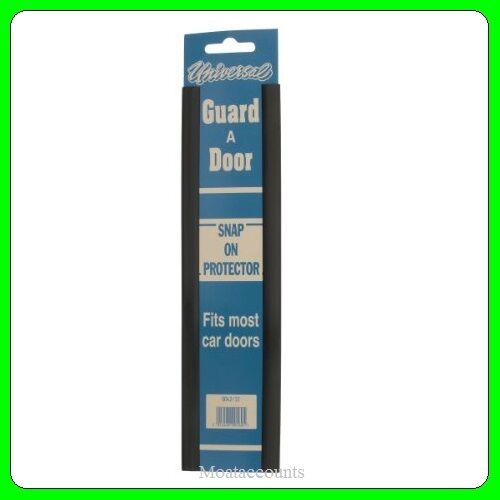 Black Car Door Edge Protectors [GD4212] Pack of 2 Flexible Door Guards - Afbeelding 1 van 1